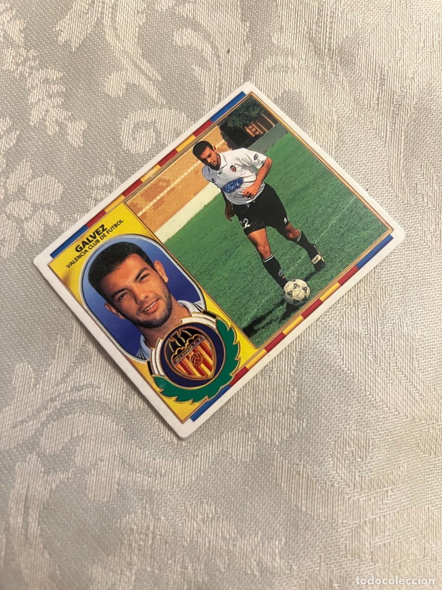 Figurine di Calcio: GALVEZ VALENCIA SIN PEGAR EDICIONES ESTE 1996-97