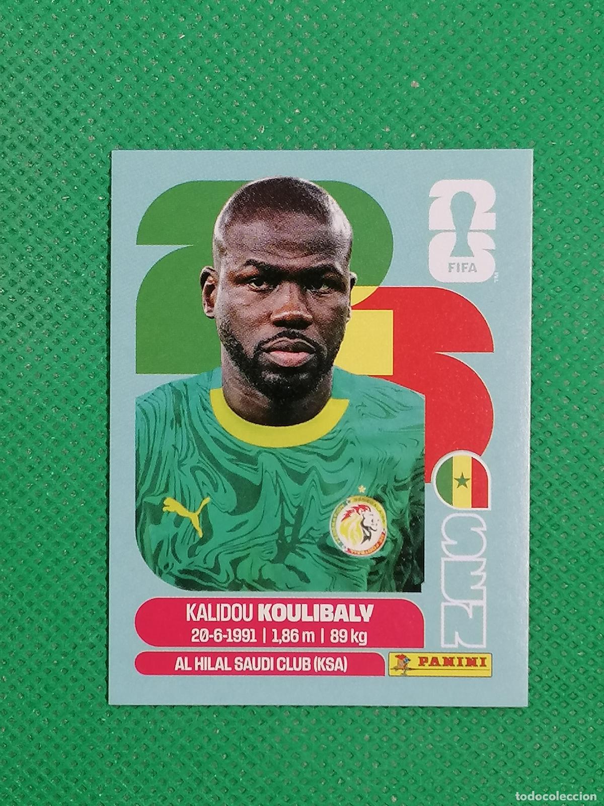 Football Stickers: SEN 8 SEN8 KALIDOU KOULIBALY SENEGAL ⚽ PANINI FIFA MUNDIAL WORLD CUP 26 2026 STICKER ⚽