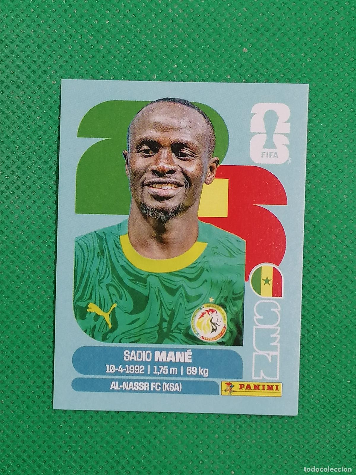 Football Stickers: SEN 15 SEN15 SADIO MANE SENEGAL ⚽ PANINI FIFA MUNDIAL WORLD CUP 26 2026 STICKER ⚽
