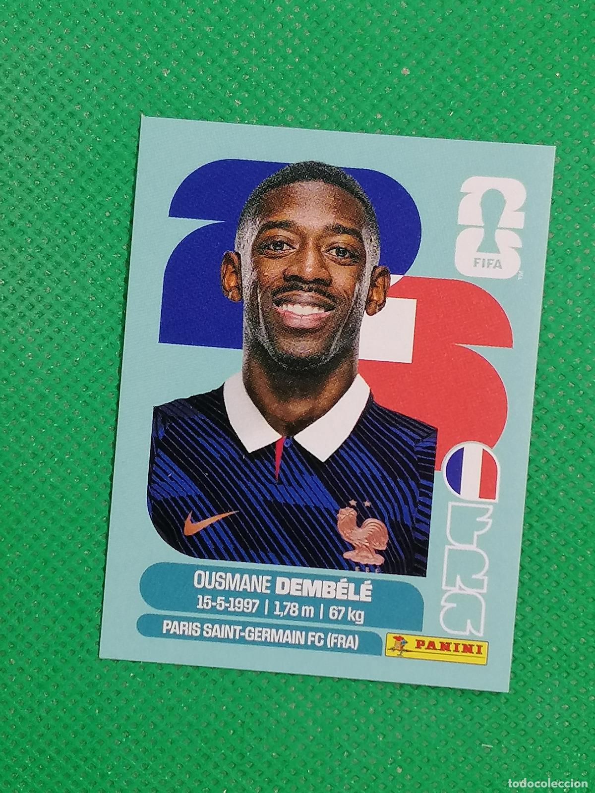 Football Stickers: FRA 15 FRA15 OUSMANE DEMBELE FRANCIA ⚽ PANINI FIFA MUNDIAL WORLD CUP 26 2026 STICKER ⚽