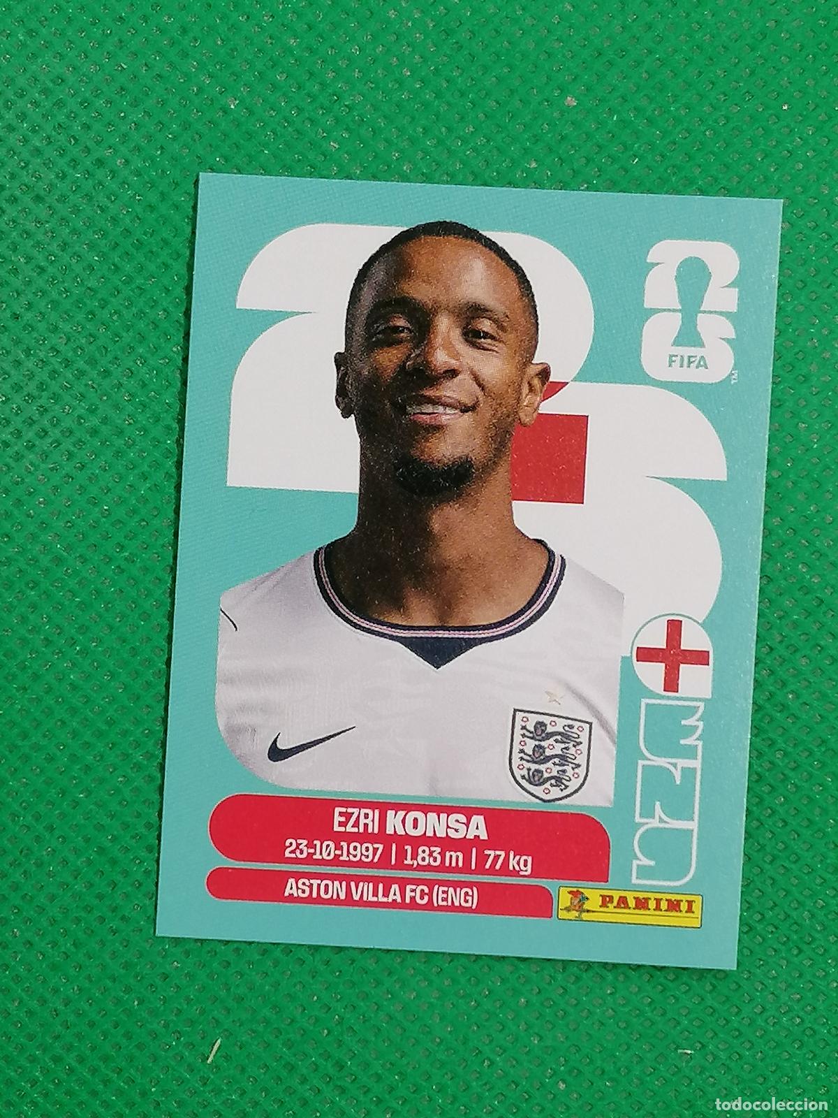 Football Stickers: ENG 5 ENG5 EZRI KONSA INGLATERRA ⚽ PANINI FIFA MUNDIAL WORLD CUP 26 2026 STICKER ⚽