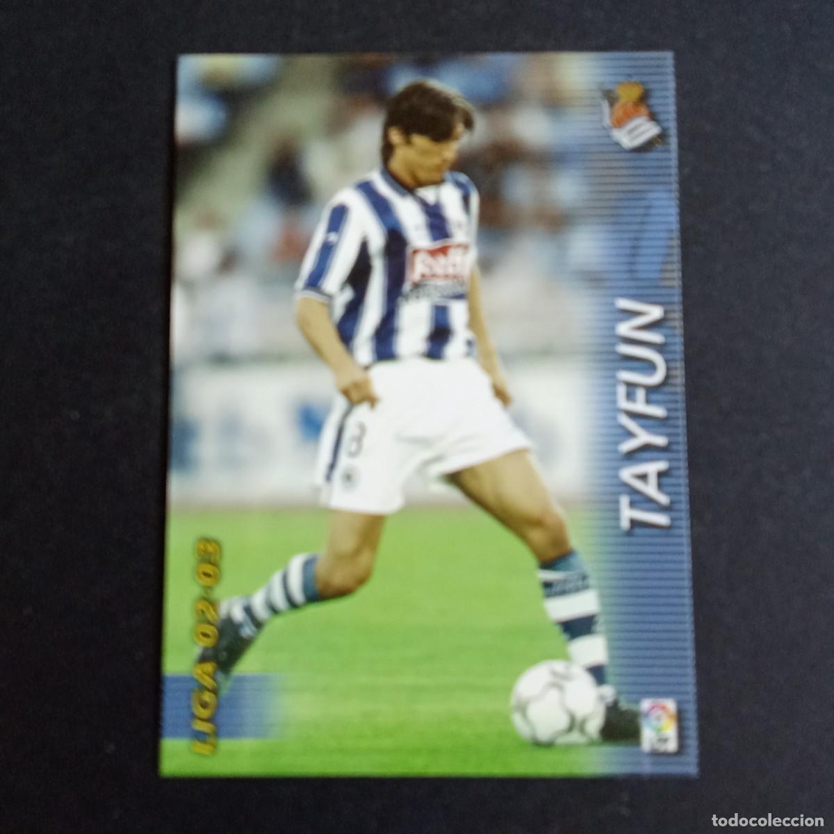 Football Stickers: 299 TAYFUN REAL SOCIEDAD LIGA 2002 2003 02 03 MEGAFICHAS PANINI