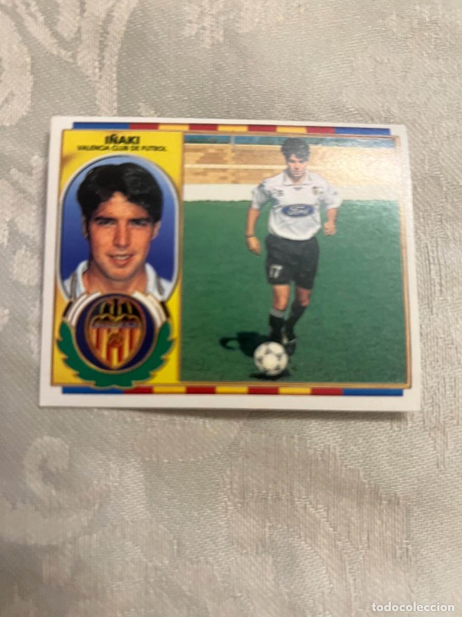 Football Stickers: I&Ntilde;AKI VALENCIA SIN PEGAR EDICIONES ESTE 1996-97