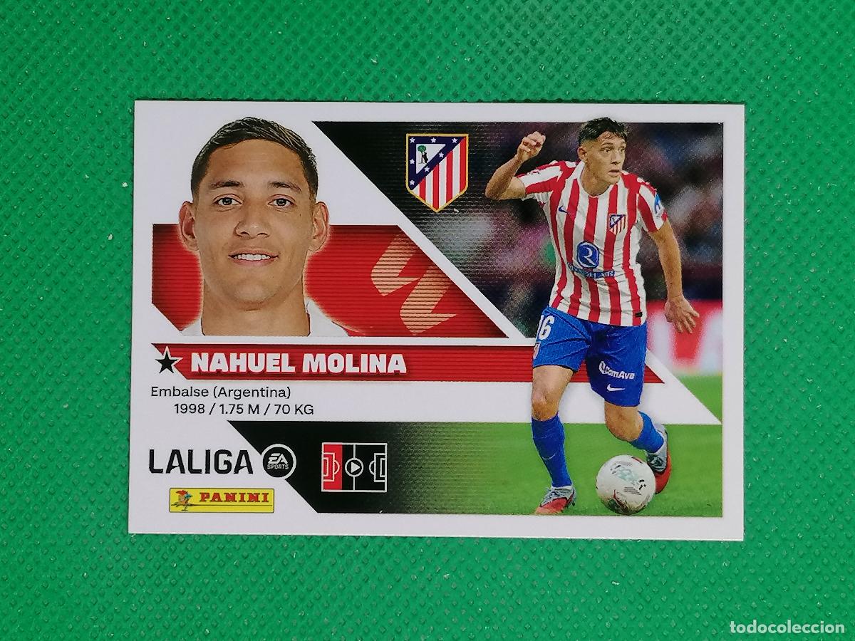Cromos de f&uacute;tbol: 6 NAHUEL MOLINA ATLETICO DE MADRID ⚽ PANINI LIGA ESTE 26 27 2026 2027 ⚽