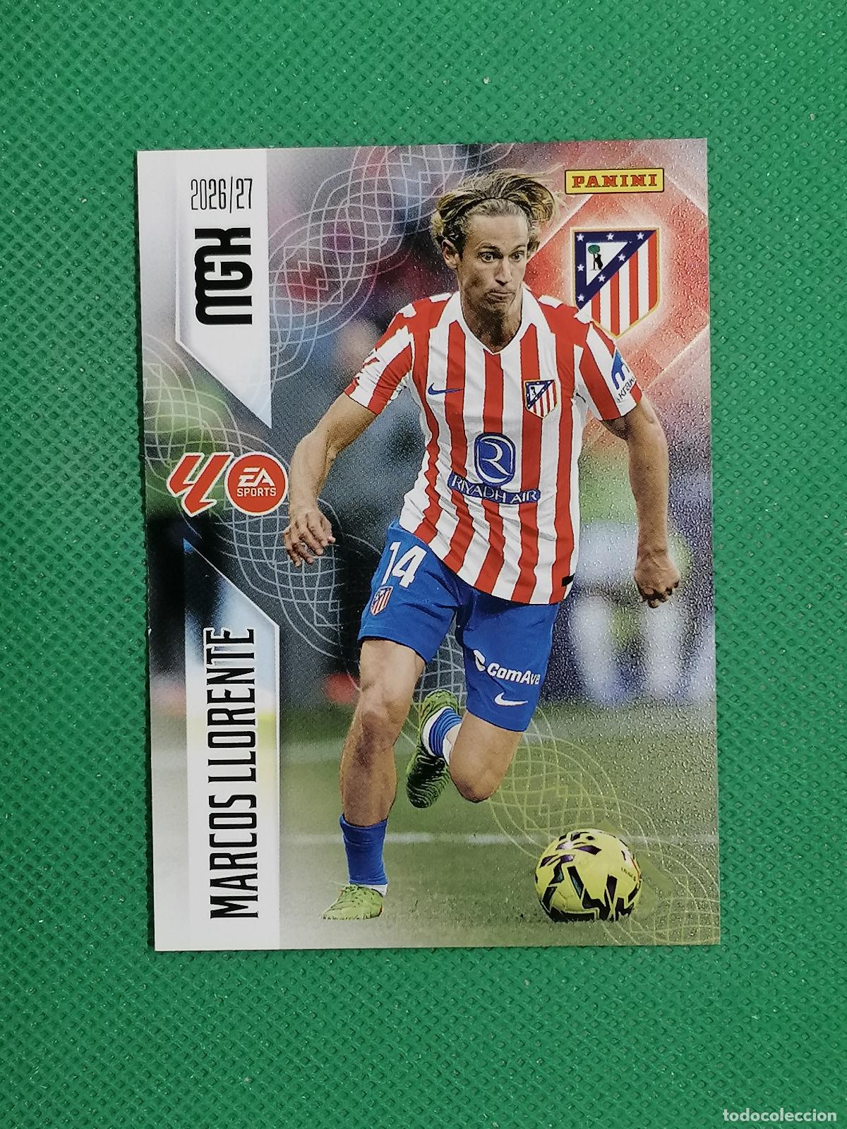 Cromos de f&uacute;tbol: 58 MARCOS LLORENTE ATLETICO DE MADRID ⚽ MEGACRACKS LIGA 2026 2027 26 27 ⚽