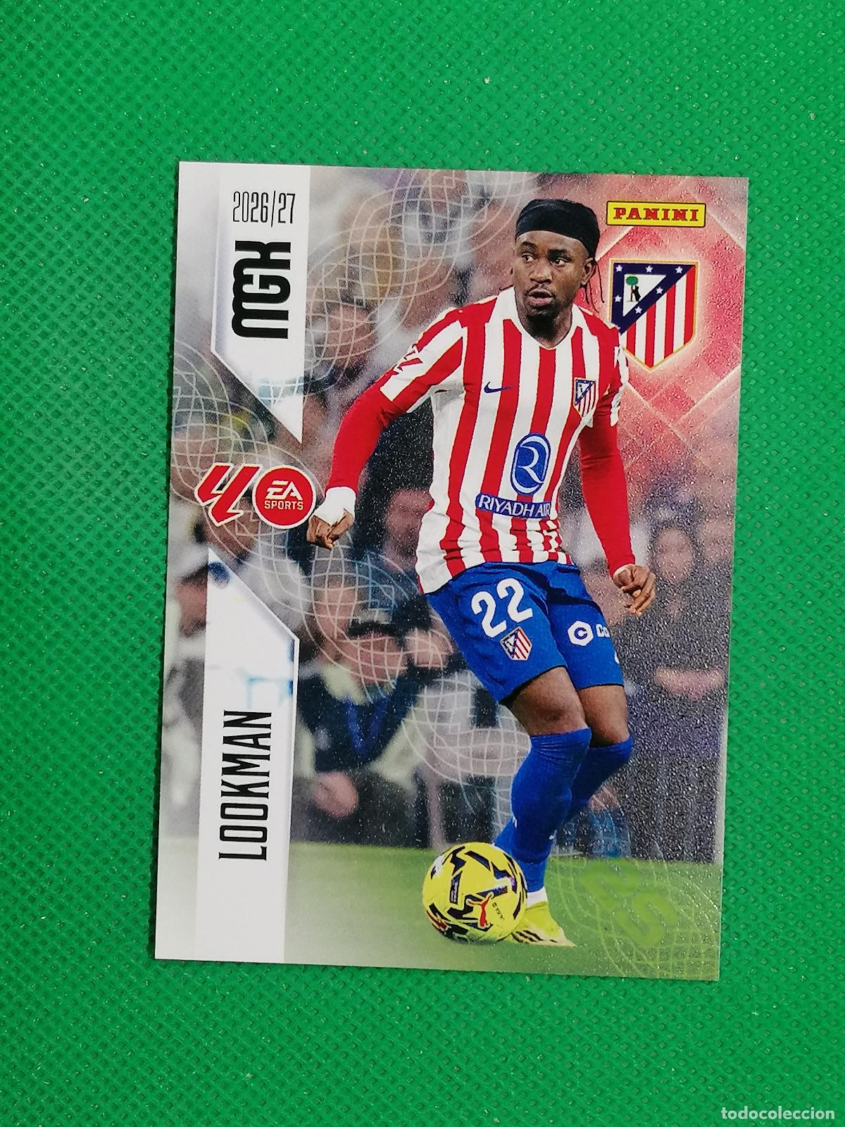 Cromos de f&uacute;tbol: 70 LOOKMAN ATLETICO DE MADRID ⚽ MEGACRACKS LIGA 2026 2027 26 27 ⚽