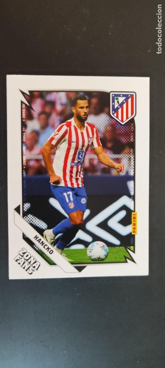 Cromos de f&uacute;tbol: PANINI CLUB 25/26 AT MADRID CARD ZONA FANS HANCKO # 32