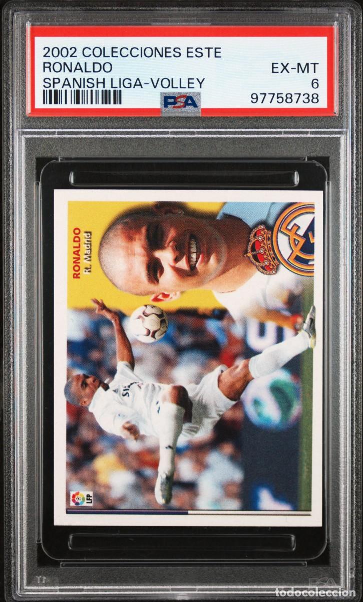 Fu&szlig;ball-Sticker: Ronaldo Real Madrid Ultimos Fichajes 31 Liga Este 2002 2003 Psa 6