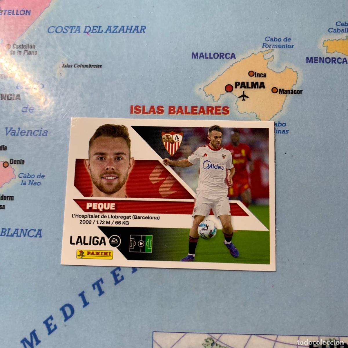 Cromos de f&uacute;tbol: Peque n&uacute;mero 17 del Sevilla cromo liga este 26-27 2026-2027