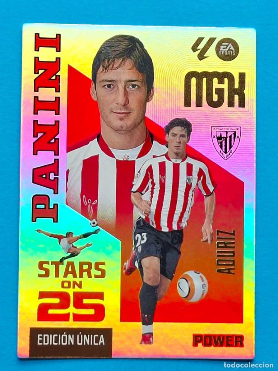 Cromos de f&uacute;tbol: STARS ON 25 EDICI&Oacute;N &Uacute;NICA Power #433P ADURIZ (Athletic) - Panini MGK LaLiga 2026-27