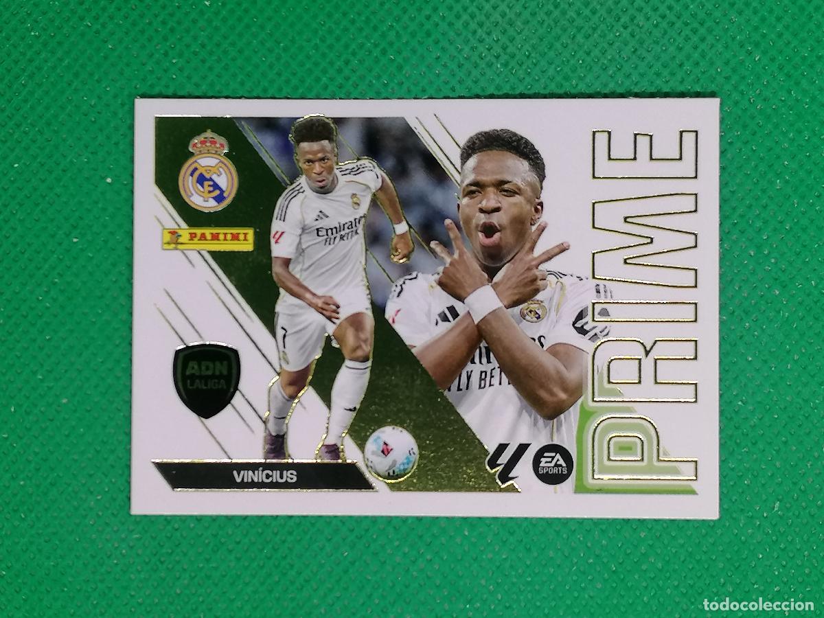 Cromos de f&uacute;tbol: 15 VINICIUS REAL MADRID ADN PRIME ⚽ PANINI LIGA ESTE 26 27 2026 2027 ⚽