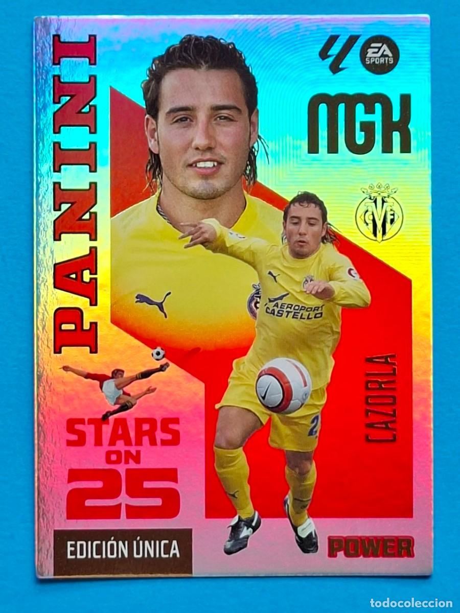 Cromos de f&uacute;tbol: STARS ON 25 EDICI&Oacute;N &Uacute;NICA Power #438P CAZORLA (Villarreal) - Panini MGK LaLiga 2026-27