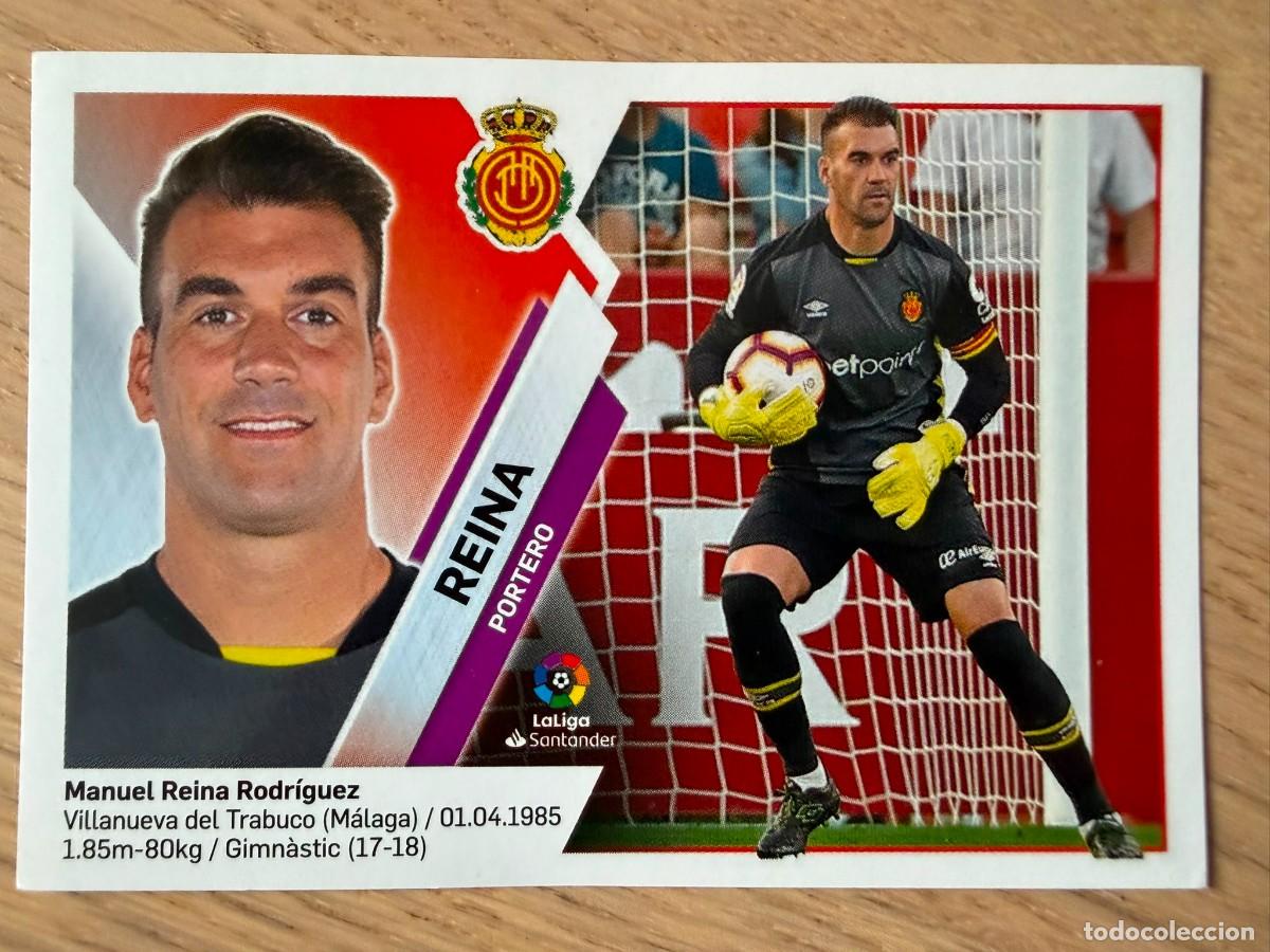 Cromos de f&uacute;tbol: 1 REINA MALLORCA 19 20 2019 2020 LIGA SANTANDER COLECCIONES ESTE SIN PEGAR STICKER