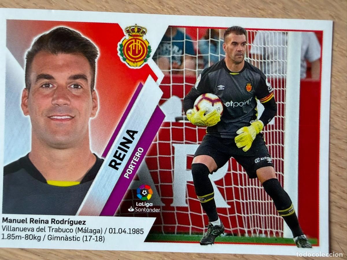 Cromos de Futebol: 1 REINA MALLORCA 19 20 2019 2020 LIGA SANTANDER COLECCIONES ESTE SIN PEGAR STICKER