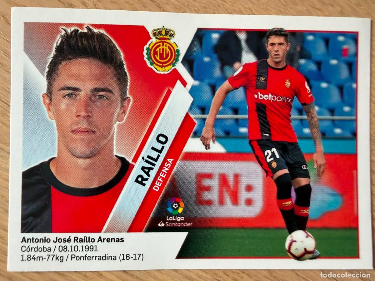 Cromos de Futebol: 4 RAILLO MALLORCA 19 20 2019 2020 LIGA SANTANDER COLECCIONES ESTE SIN PEGAR STICKER
