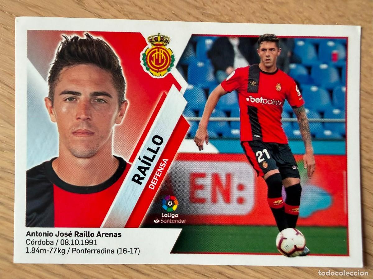 Cromos de Futebol: 4 RAILLO MALLORCA 19 20 2019 2020 LIGA SANTANDER COLECCIONES ESTE SIN PEGAR STICKER