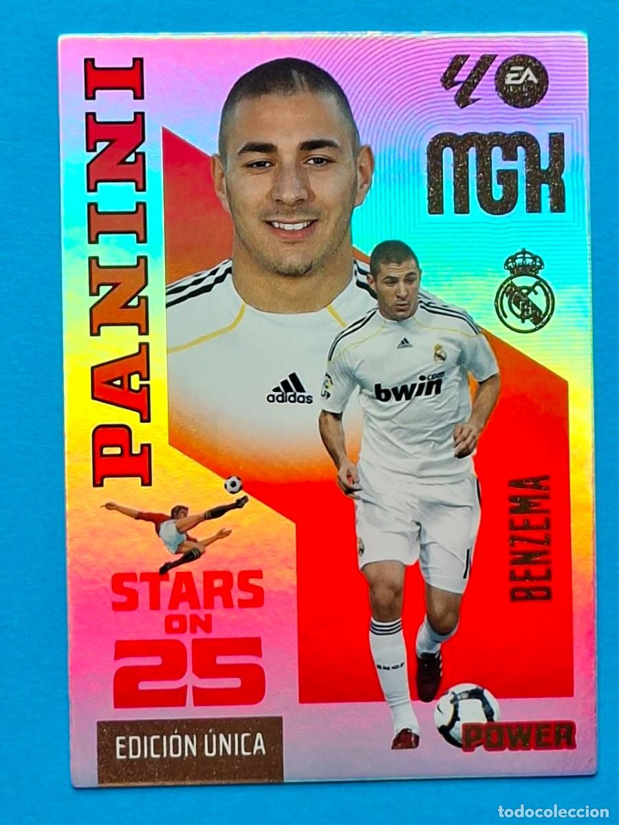 Cromos de Futebol: STARS ON 25 EDICI&Oacute;N &Uacute;NICA Power #441P BENZEMA (Real Madrid) - Panini MGK LaLiga 2026-27