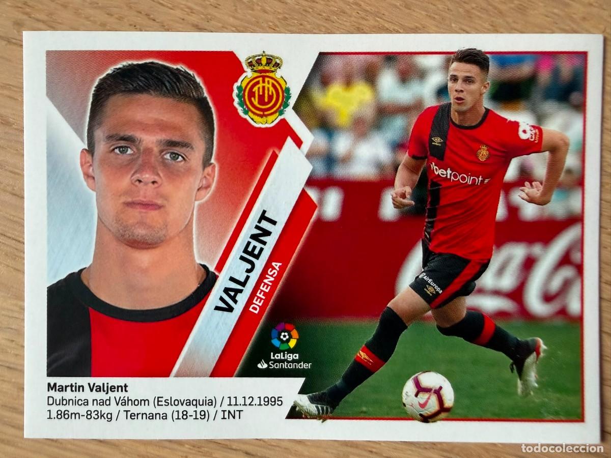 Cromos de Futebol: 5 VALJENT MALLORCA 19 20 2019 2020 LIGA SANTANDER COLECCIONES ESTE SIN PEGAR STICKER
