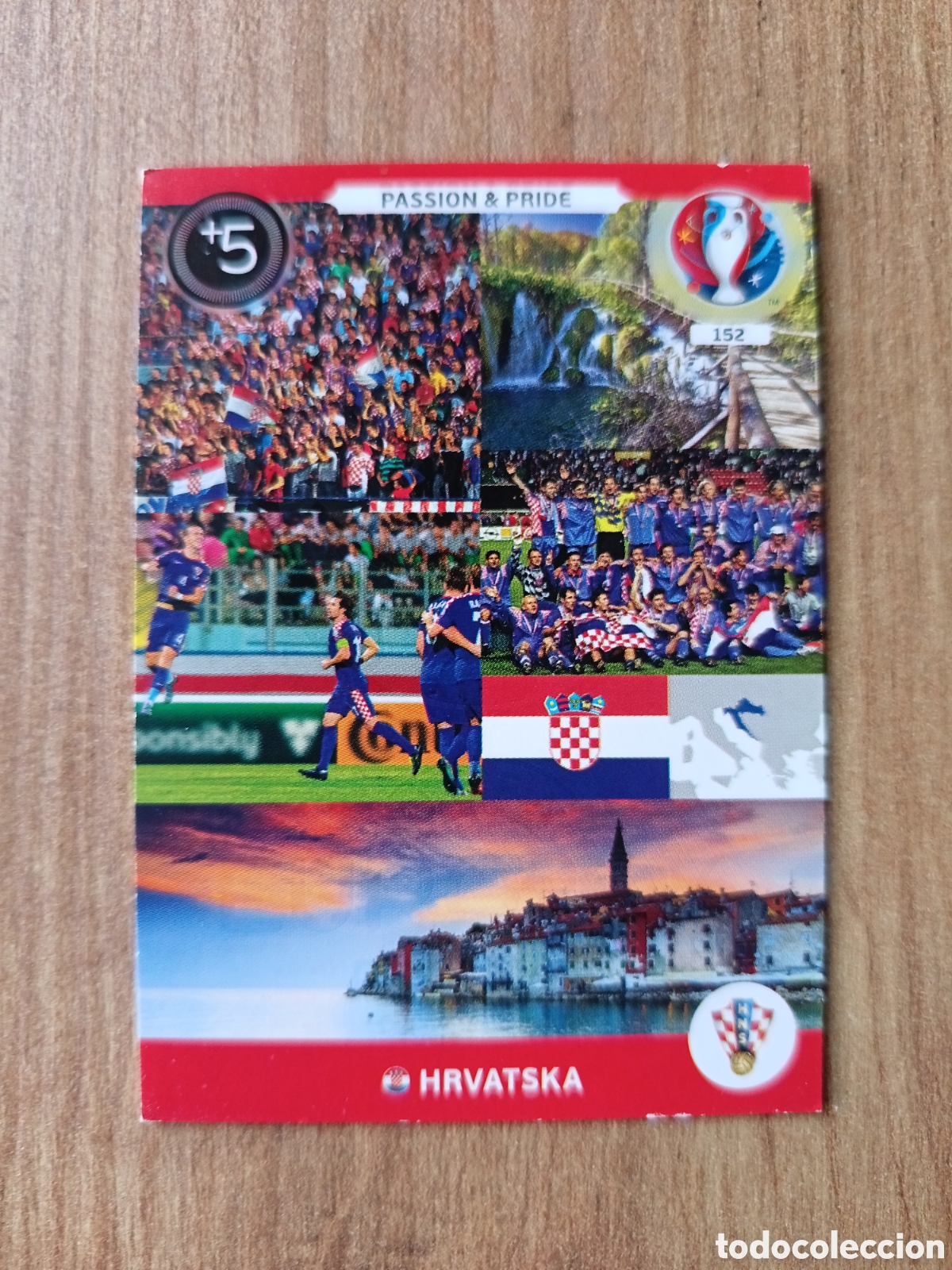Cromos de Futebol: 152 Hrvatska Panini Adrenalyn XL UEFA Euro 2016 Eurocopa 16