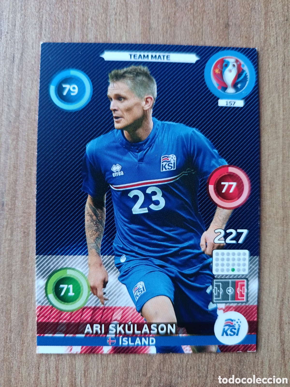 Cromos de Futebol: 157 Ari Panini Adrenalyn XL UEFA Euro 2016 Eurocopa 16