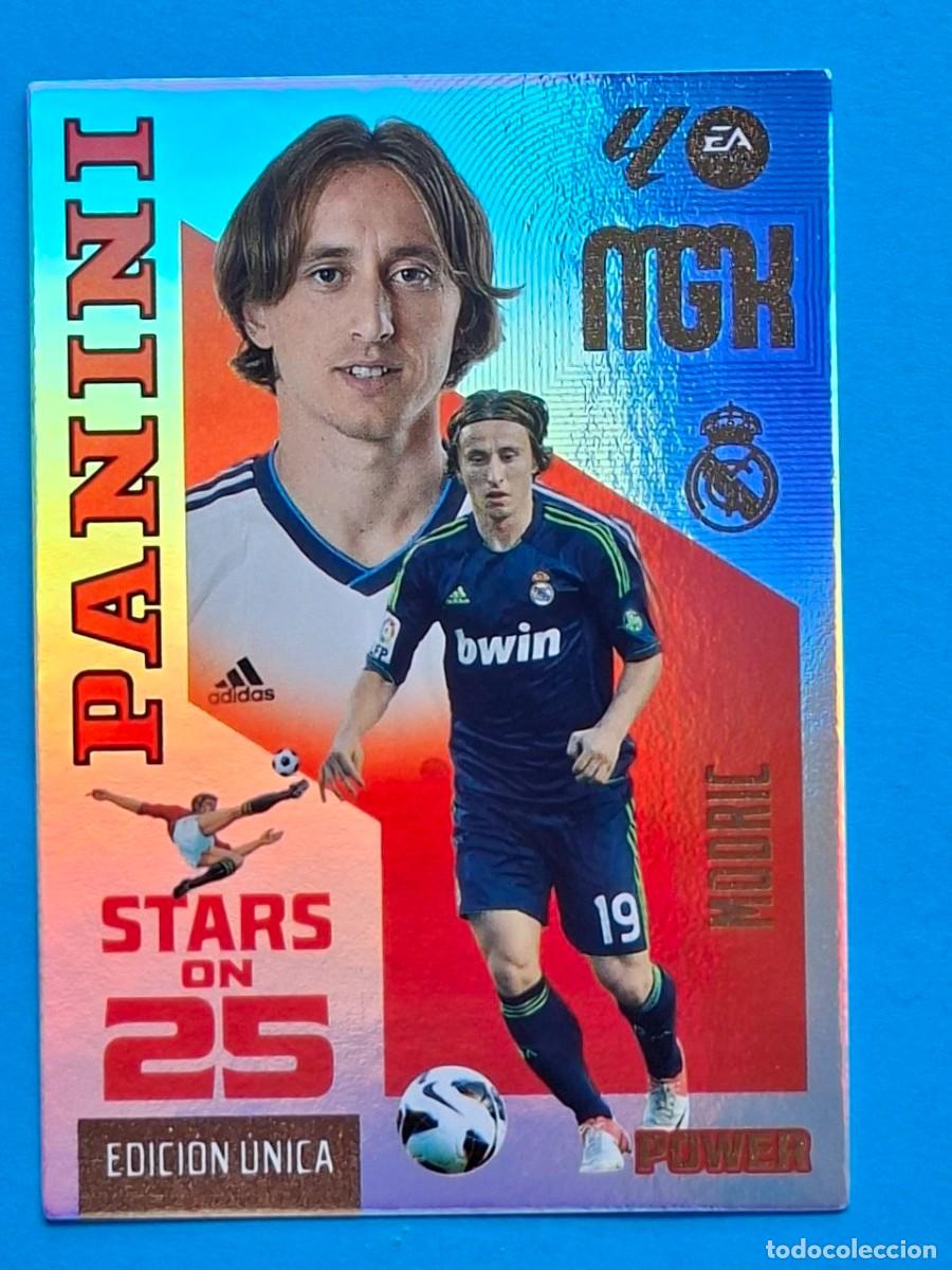 Cromos de f&uacute;tbol: STARS ON 25 EDICI&Oacute;N &Uacute;NICA Power #445P MODRIĆ (Real Madrid) - Panini MGK LaLiga 2026-27