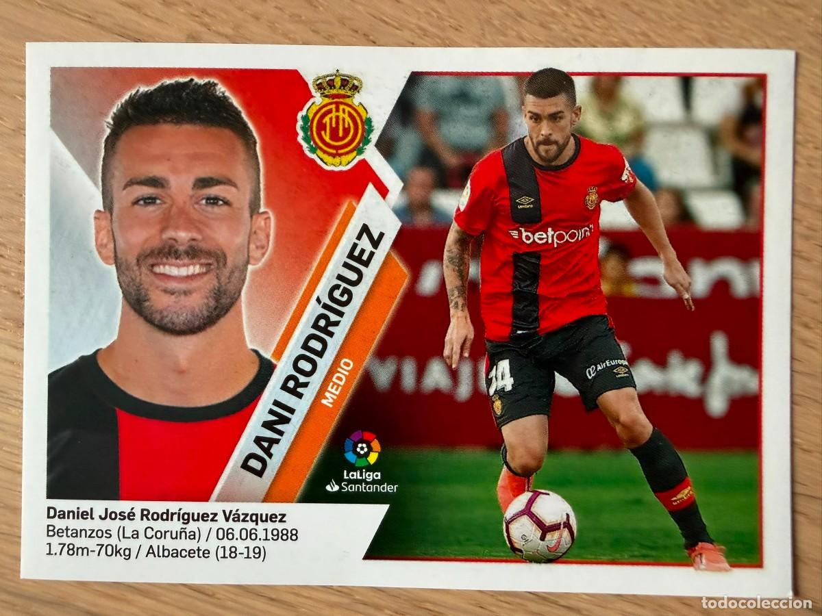 Cromos de f&uacute;tbol: 10 DANI RODRIGUEZ MALLORCA 19 20 2019 2020 LIGA SANTANDER COLECCIONES ESTE SIN PEGAR STICKER