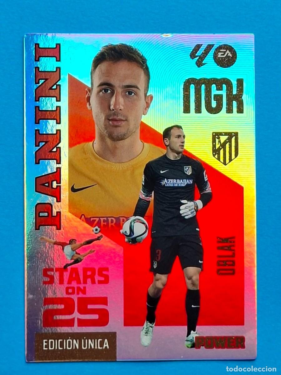Cromos de f&uacute;tbol: STARS ON 25 EDICI&Oacute;N &Uacute;NICA Power #447P OBLAK (Atl&eacute;tico Madrid) - Panini MGK LaLiga 2026-27