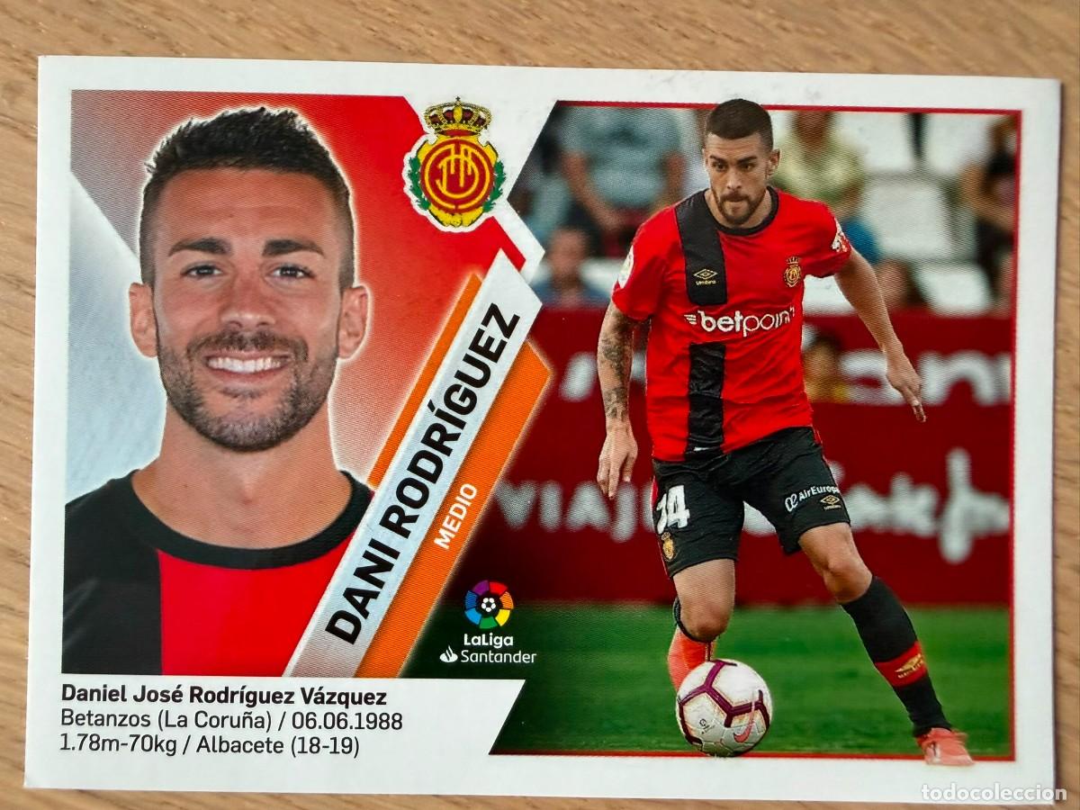 Cromos de f&uacute;tbol: 10 DANI RODRIGUEZ MALLORCA 19 20 2019 2020 LIGA SANTANDER COLECCIONES ESTE SIN PEGAR STICKER
