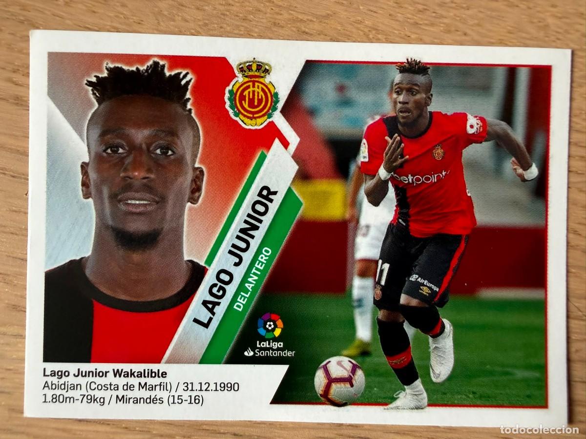 Football Stickers: 13 LAGO JUNIOR MALLORCA 19 20 2019 2020 LIGA SANTANDER COLECCIONES ESTE SIN PEGAR STICKER