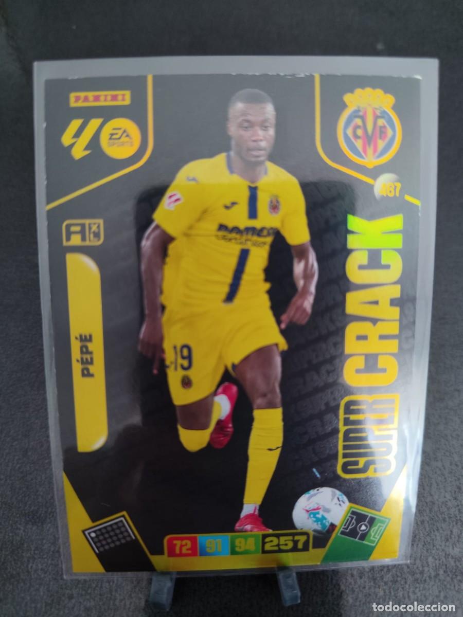 Cromos de f&uacute;tbol: Adrenalyn 25 26 Pepe Villarreal Super Crack 467