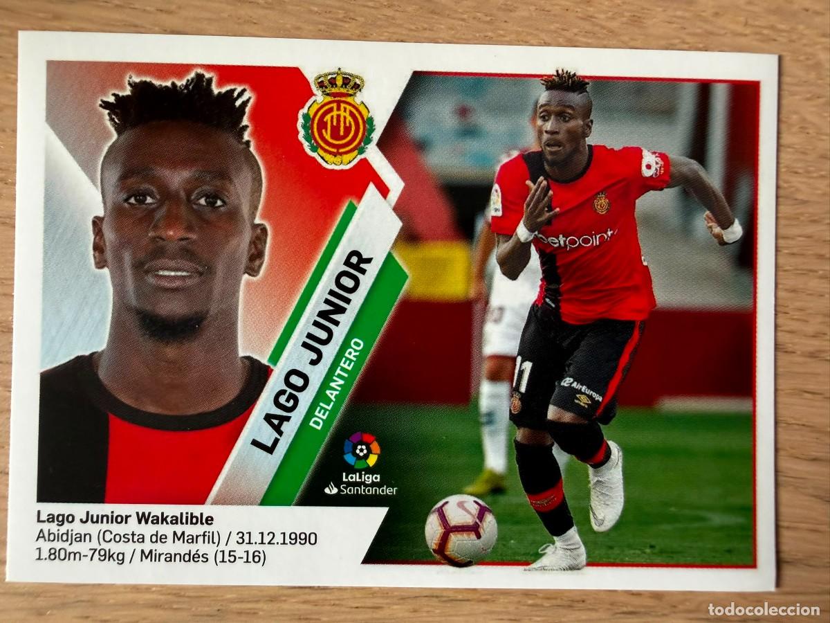 Cromos de f&uacute;tbol: 13 LAGO JUNIOR MALLORCA 19 20 2019 2020 LIGA SANTANDER COLECCIONES ESTE SIN PEGAR STICKER