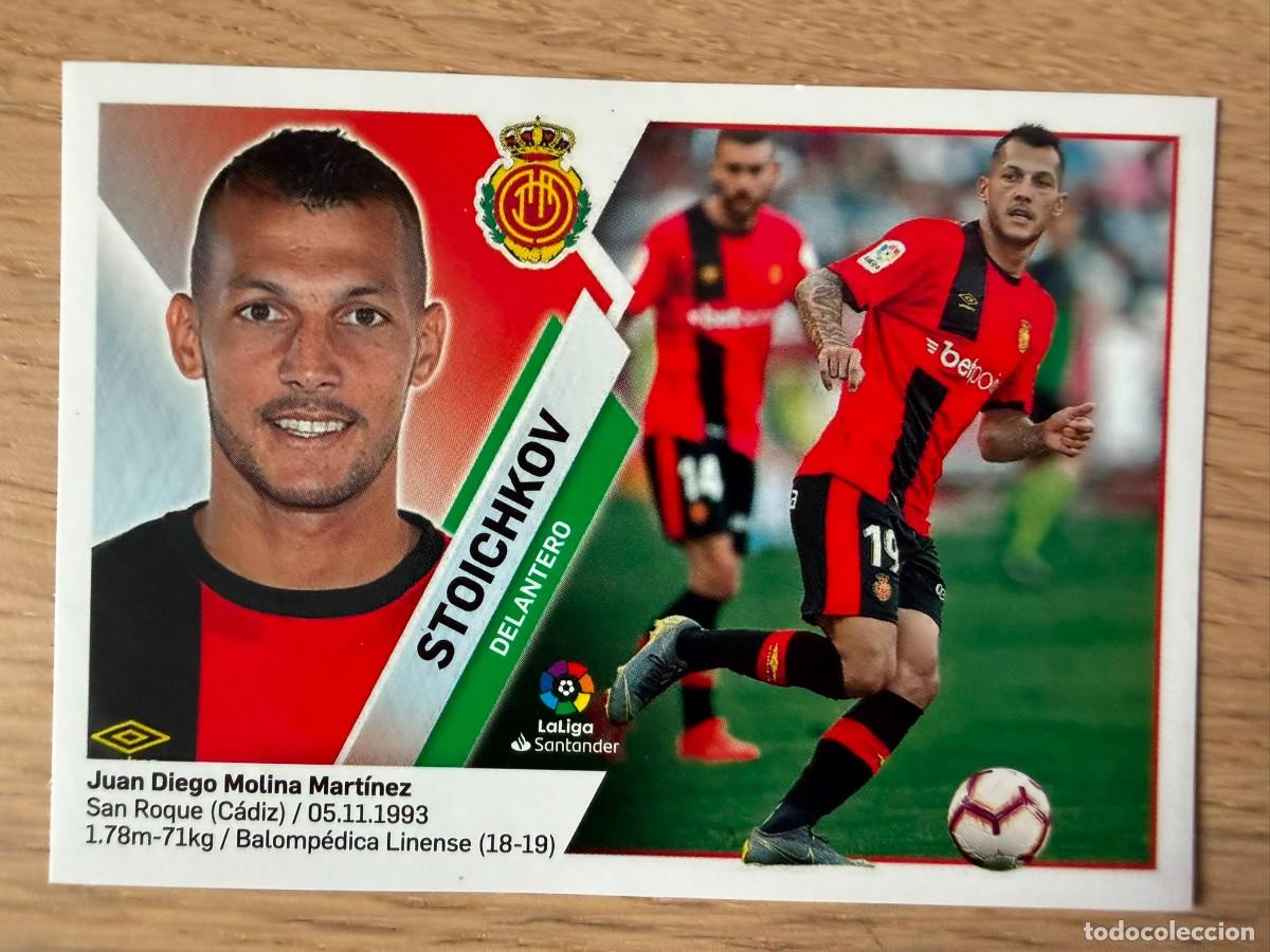 Cromos de f&uacute;tbol: 14B 14 B STOICHKOV MALLORCA 19 20 2019 2020 LIGA SANTANDER COLECCIONES ESTE SIN PEGAR STICKER