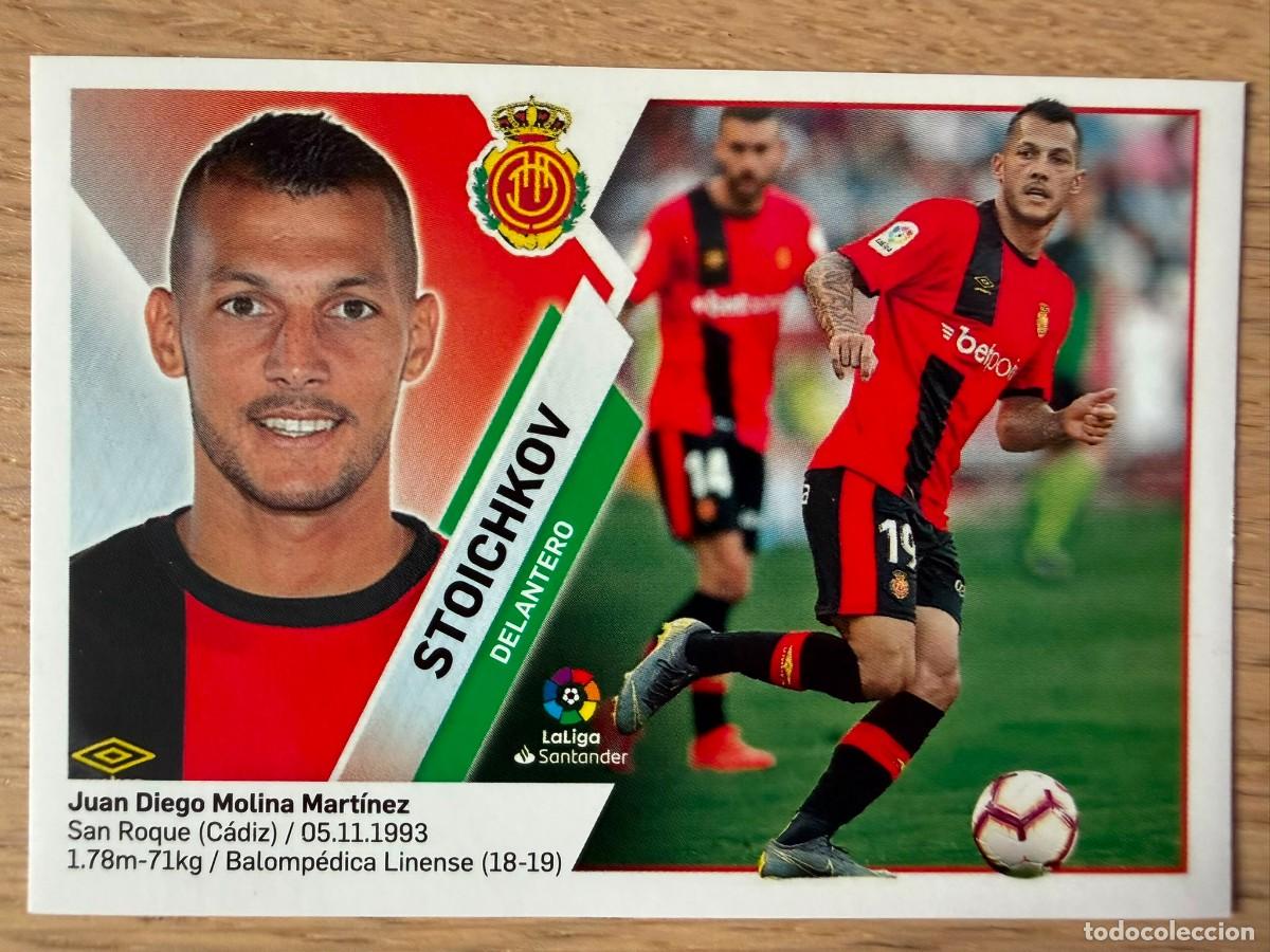 Cromos de f&uacute;tbol: 14B 14 B STOICHKOV MALLORCA 19 20 2019 2020 LIGA SANTANDER COLECCIONES ESTE SIN PEGAR STICKER