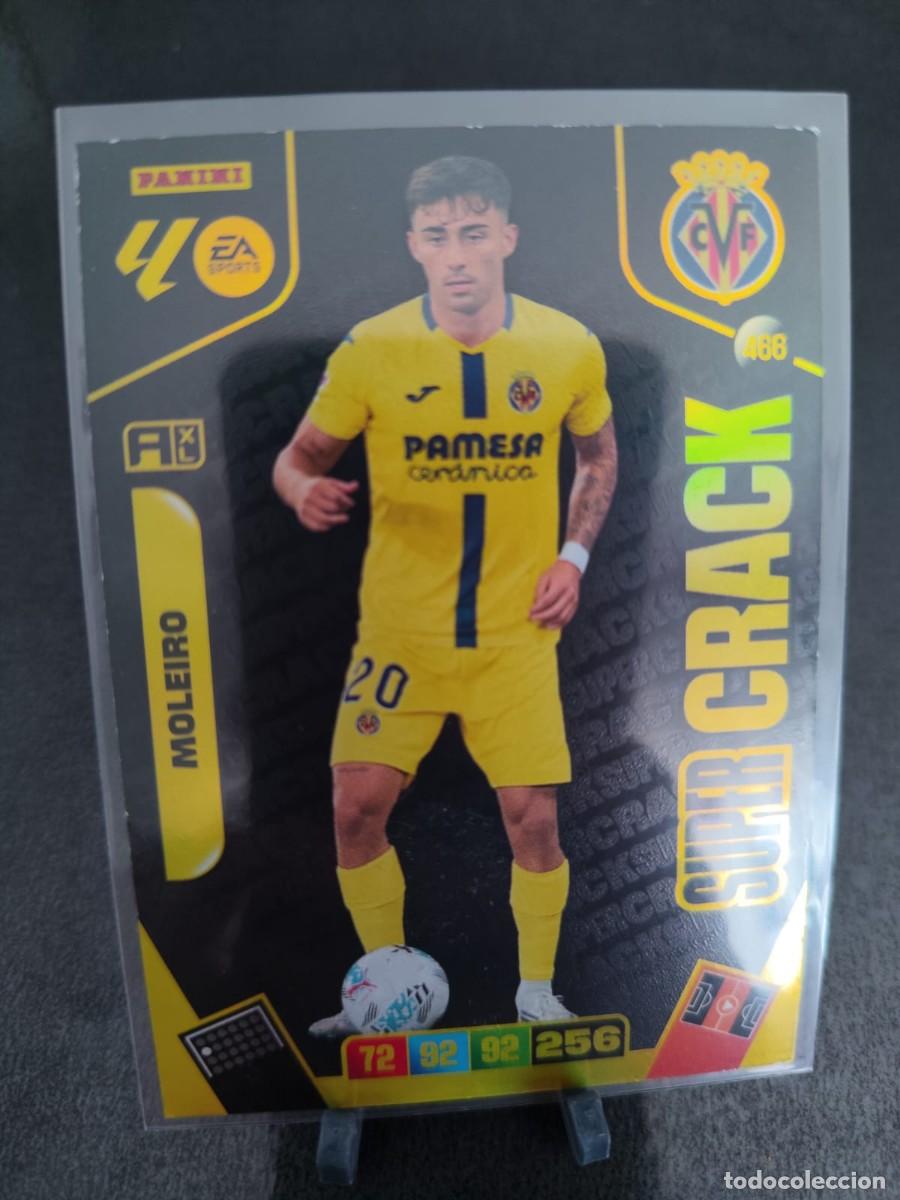 Cromos de f&uacute;tbol: Adrenalyn 25 26 Moleiro Villarreal Super Crack 466