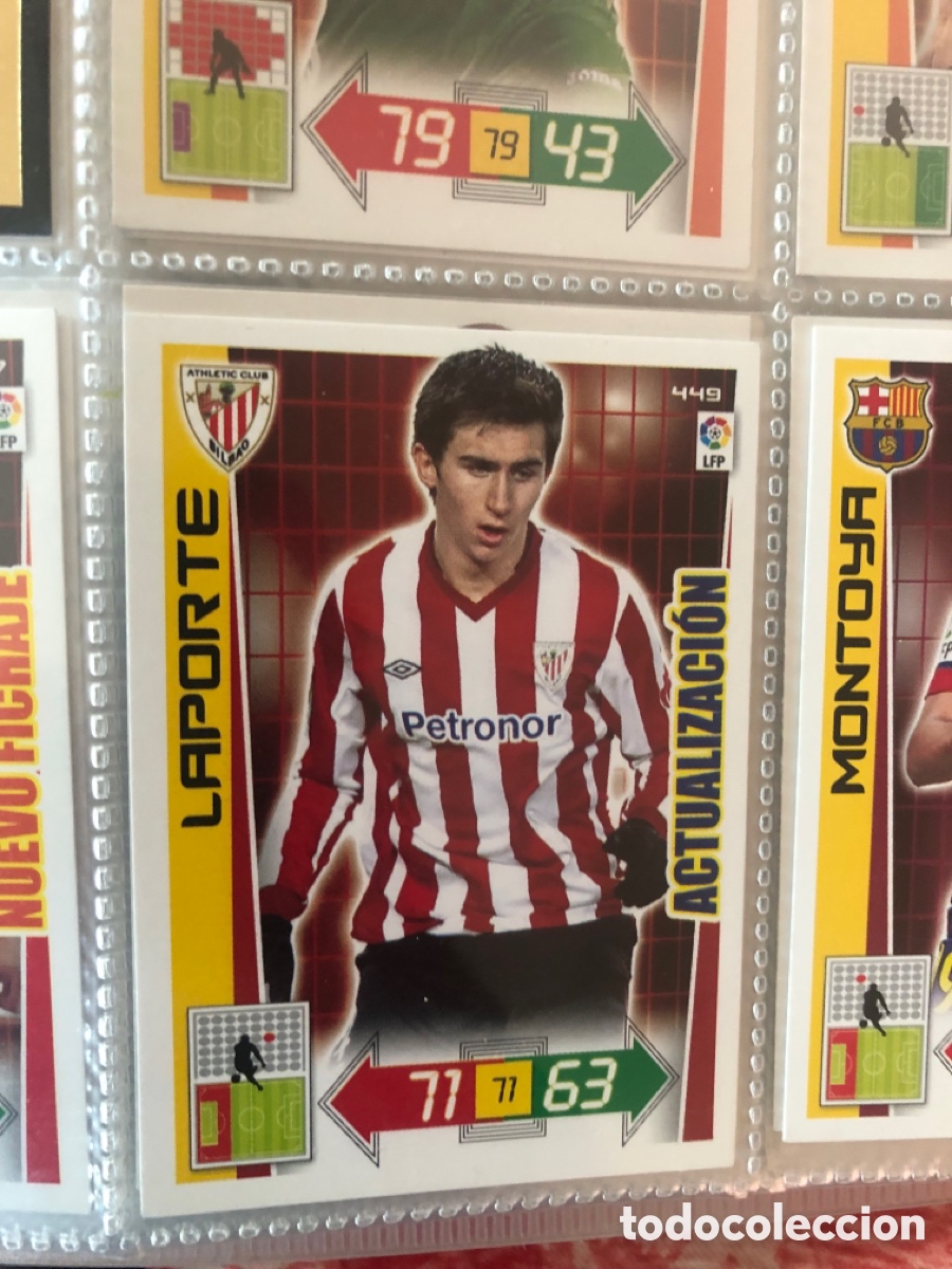 Cromos de f&uacute;tbol: Adrenalyn 2012 2013 actualizaci&oacute;n Laporte 449 ath Bilbao