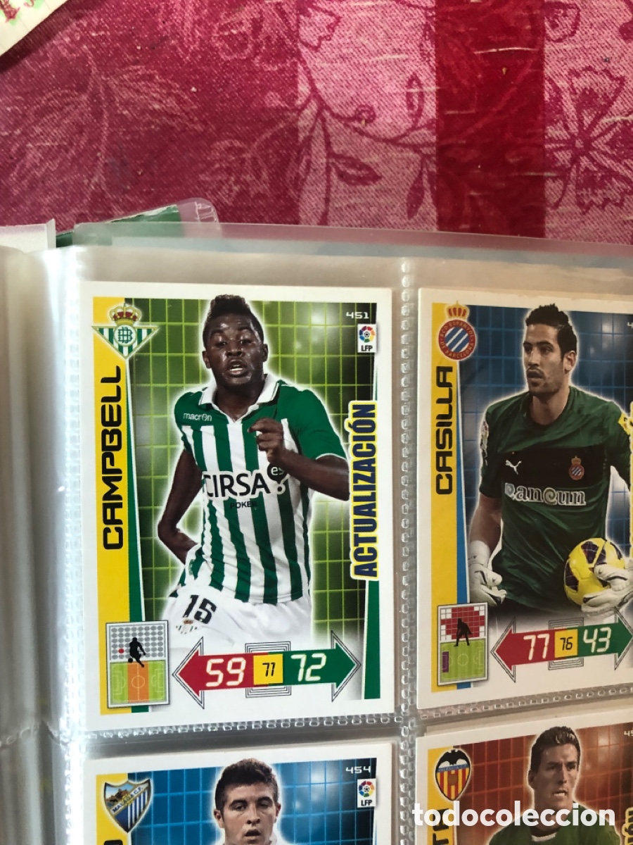 Cromos de f&uacute;tbol: Adrenalyn 2012 2013 actualizaci&oacute;n campbell 451 Betis