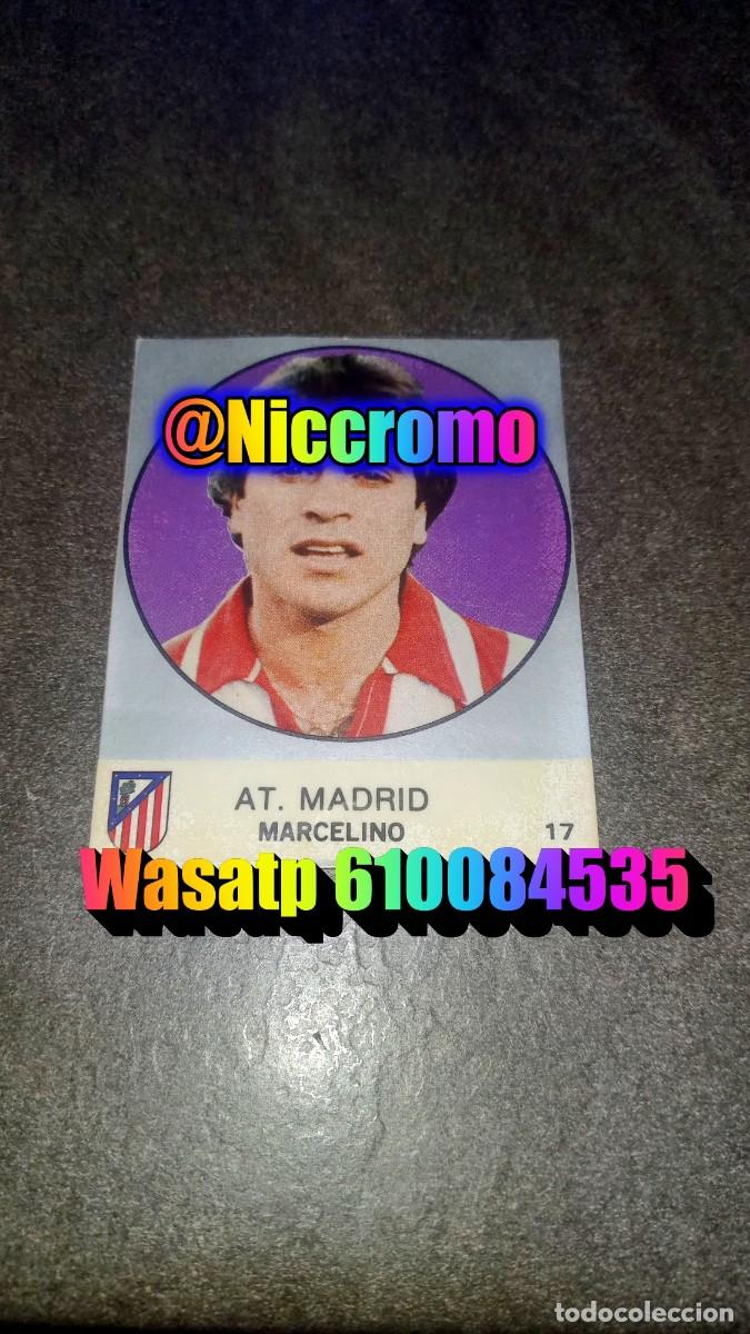 Figurine di Calcio: marcelino atletico de at madrid 83 84 j merchante nuevo sin pegar futbol 1983 1984 niccromo