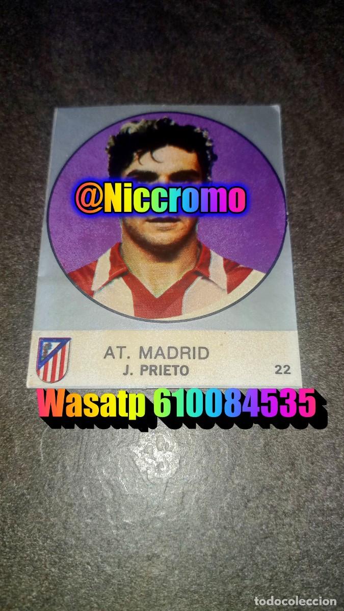 Football Stickers: julio prieto atletico de at madrid 83 84 j merchante nuevo sin pegar futbol 1983 1984 niccromo
