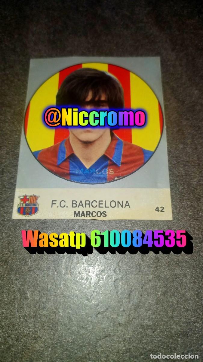 Football Stickers: marcos barcelona 83 84 j merchante nuevo sin pegar futbol 1983 1984 niccromo