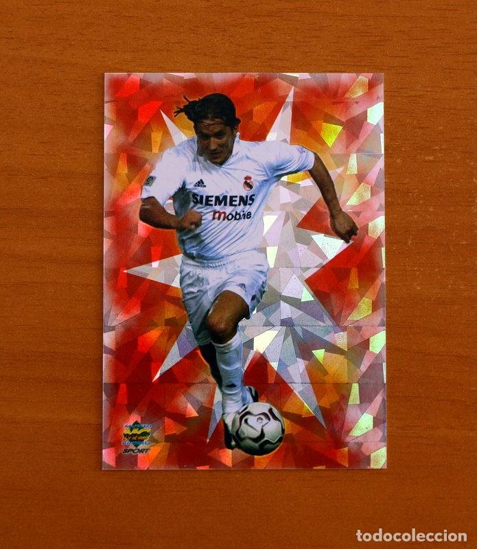 Football Stickers: Real Madrid - N&ordm; 25 Michel Salgado -El Mejor - Las Fichas de la Liga Mundicromo 2003-2004, 03-04