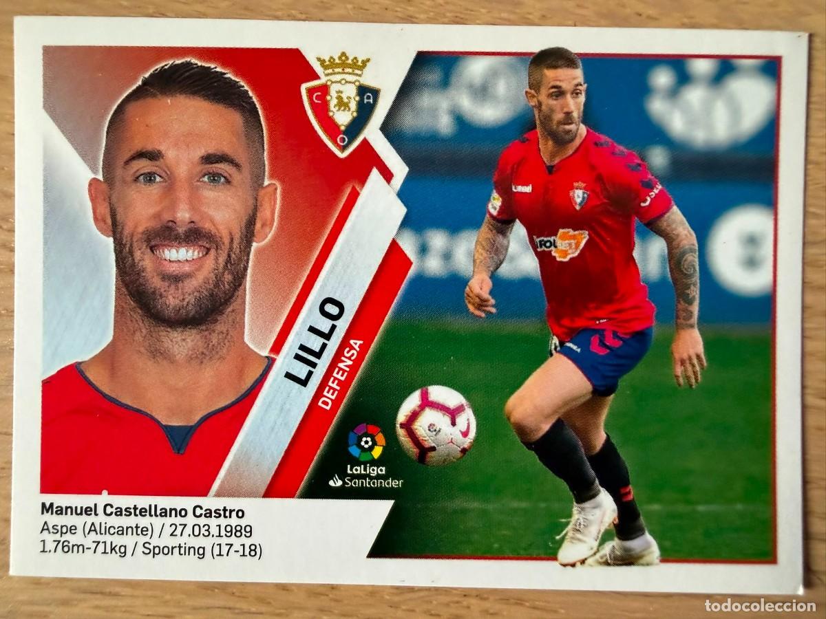 Fu&szlig;ball-Sticker: 7B 7 B LILLO OSASUNA 19 20 2019 2020 LIGA SANTANDER COLECCIONES ESTE SIN PEGAR STICKER