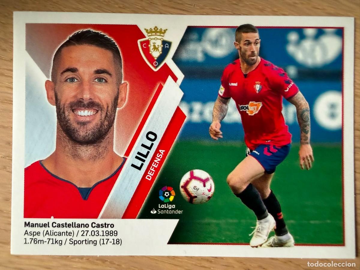 Fu&szlig;ball-Sticker: 7B 7 B LILLO OSASUNA 19 20 2019 2020 LIGA SANTANDER COLECCIONES ESTE SIN PEGAR STICKER