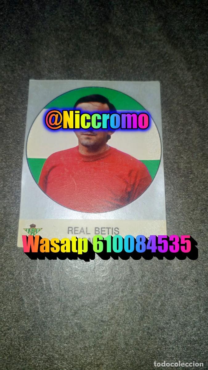 Cromos de f&uacute;tbol: BARANDICA BETIS 83 84 j merchante nuevo sin pegar futbol 1983 1984 niccromo