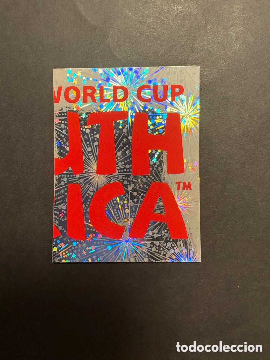 Figurine di Calcio: CROMO BRILLANTE MUNDIAL 2010 Numero 3 PANINI NUNCA PEGADO