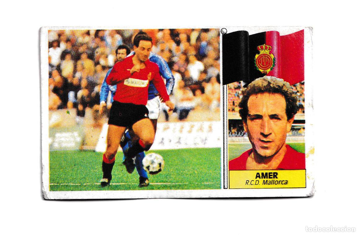 Cromos de f&uacute;tbol: Cromo f&uacute;tbol Amer Mallorca 1986 1987 Ediciones Este