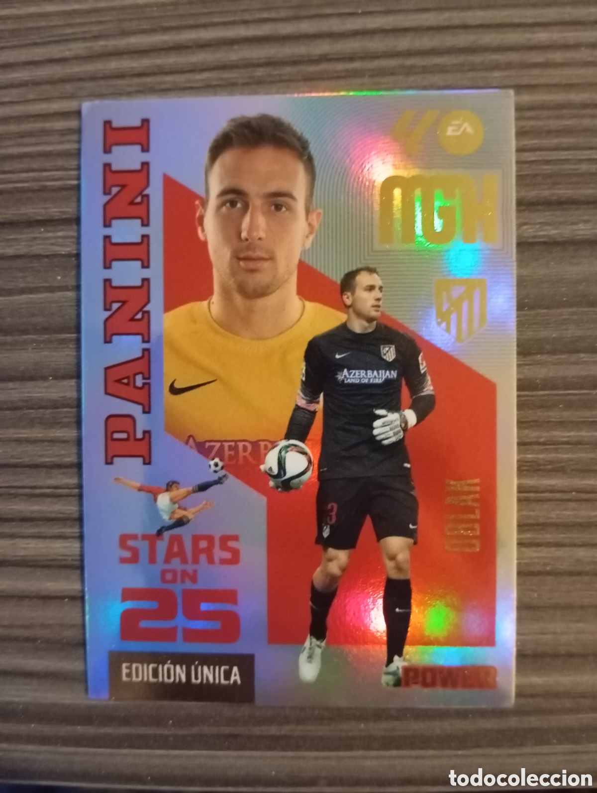 Cromos de f&uacute;tbol: 447P OBLAK STARS ON 25 POWER EDICI&Oacute;N UNICA PANINI MEGACRACKS 26 27