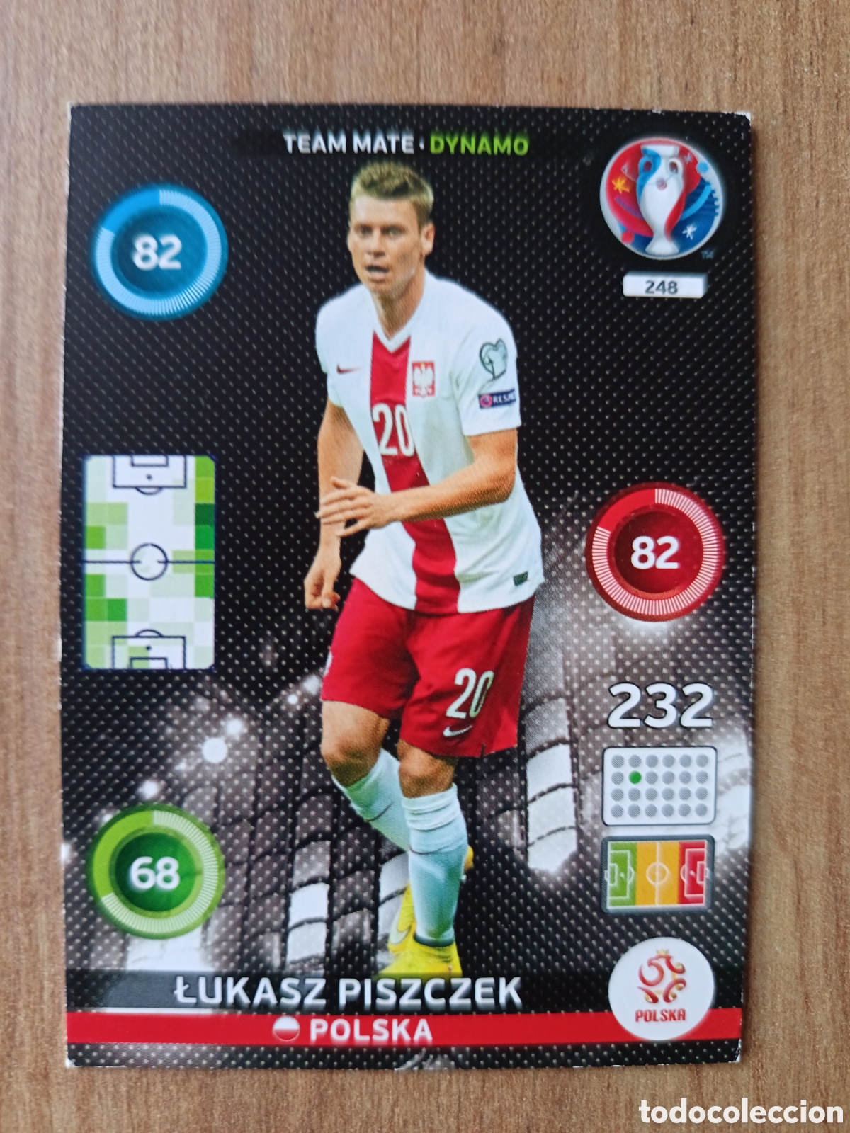 Cromos de f&uacute;tbol: 248 Lukasz Panini Adrenalyn XL UEFA Euro 2016 Eurocopa 16