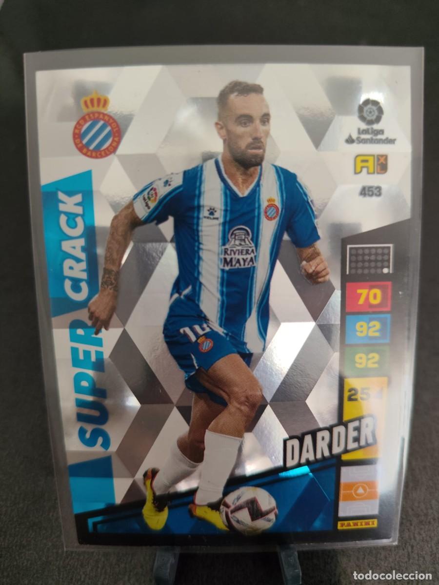 Cromos de f&uacute;tbol: Adrenalyn 22 23 Darder Espanyol Espa&ntilde;ol Super Crack 453