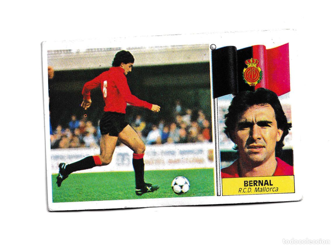 Fu&szlig;ball-Sticker: Cromo f&uacute;tbol Bernal Mallorca 1986 1987 Ediciones Este