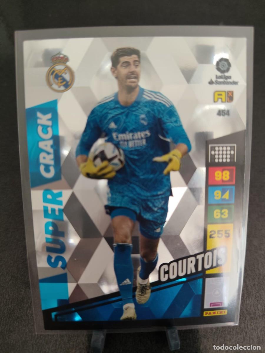 Fu&szlig;ball-Sticker: Adrenalyn 22 23 Courtois Real Madrid Super Crack 454